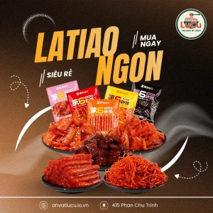 Thùng đồ ăn vặt trung quốc ngon đa dạng chủng loại