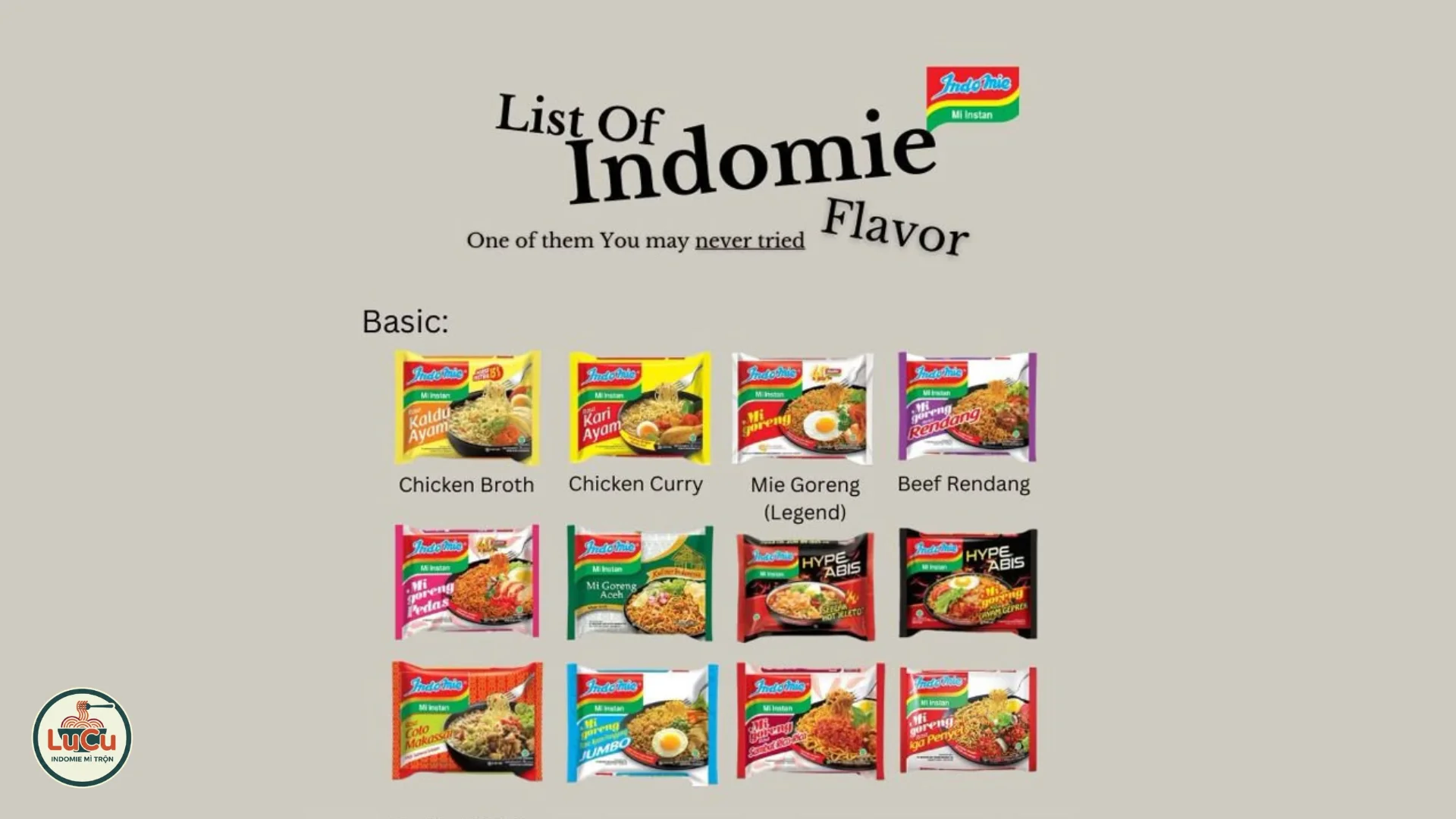 Mì Indomie bao nhiêu calo – so sánh calo các vị truyền thống, bò, tôm