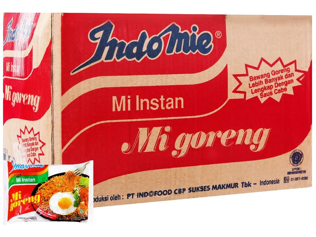 thùng mì indomie truyền thống